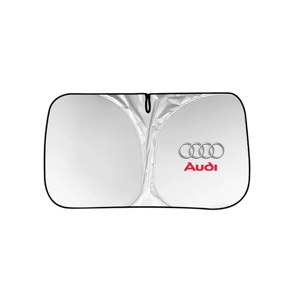 Pare-soleil pour pare-brise avec logo de voiture AUDI Sline TT RS S A3 A4 A5 A6 S3 S4 S5 S6 Q3 Quatt