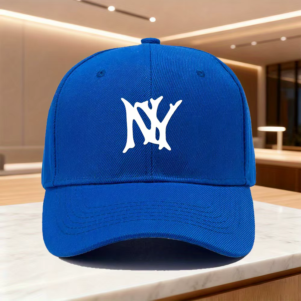 Casquette de baseball snapback avec imprimé NY, 1 pièce, compatible homme et femme - NY, - Chapeau d