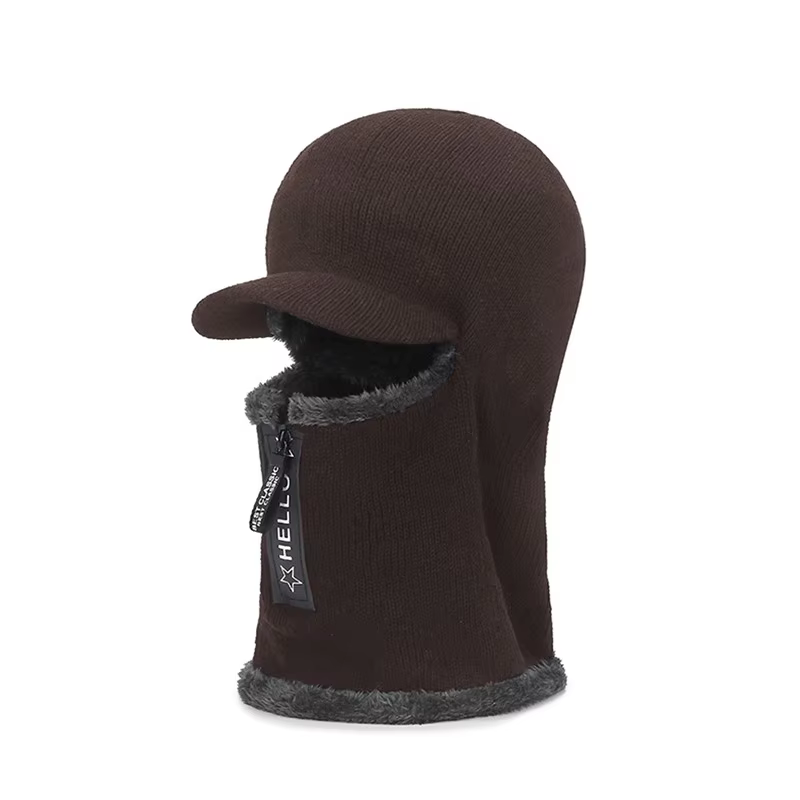 Chapeau de protection des oreilles en laine pour hommes, chapeaux d'extérieur, optique chaude, échar