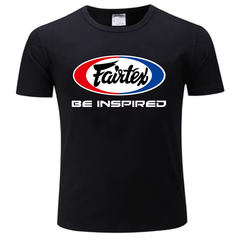 Fairtex Kickboxing Muay Thai t-shirt S-2XL articles de sport équipement vêtements mâle marque teeshi