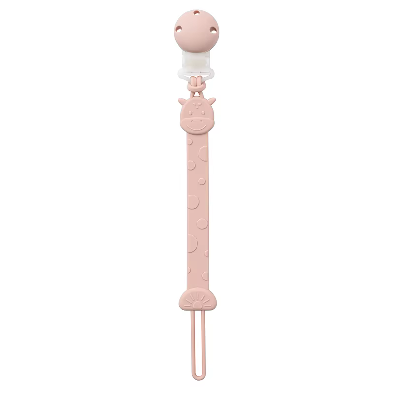 Clips de sucette en Silicone, porte-sucette une pièce sans BPA pour bébé garçon et fille de 3 mois, 