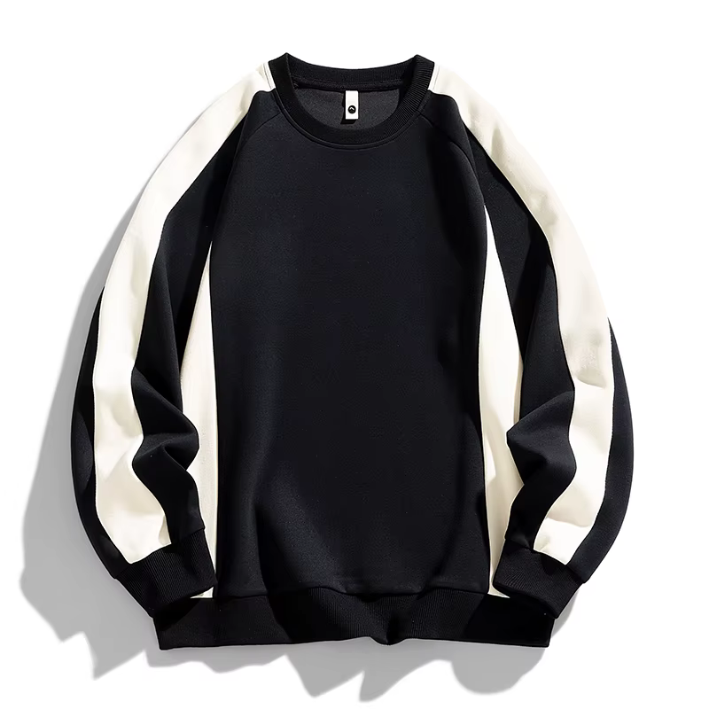 Sweat-shirt à capuche noir pour hommes, surdimensionné, 6XL, 7XL, 8XL, grande taille, manches longue