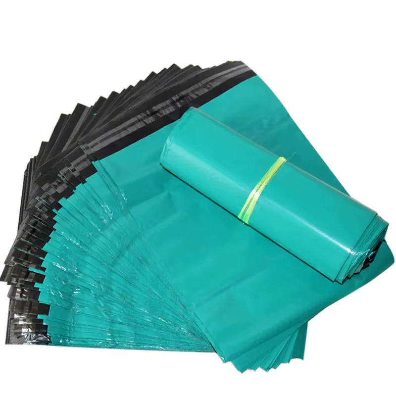 Sacs de Courrier en Plastique Vert, Emballage Express, Épais, Étanche, Enveloppe en Poudre Auto-scel