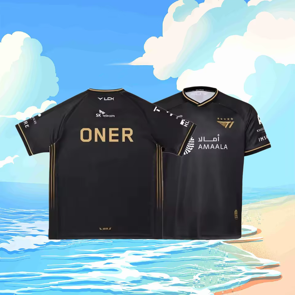 Nouveau Maillot de l'Équipe d'Esports T1 SKT1 2026 – Maillot des Fins de Saison de League of Legends