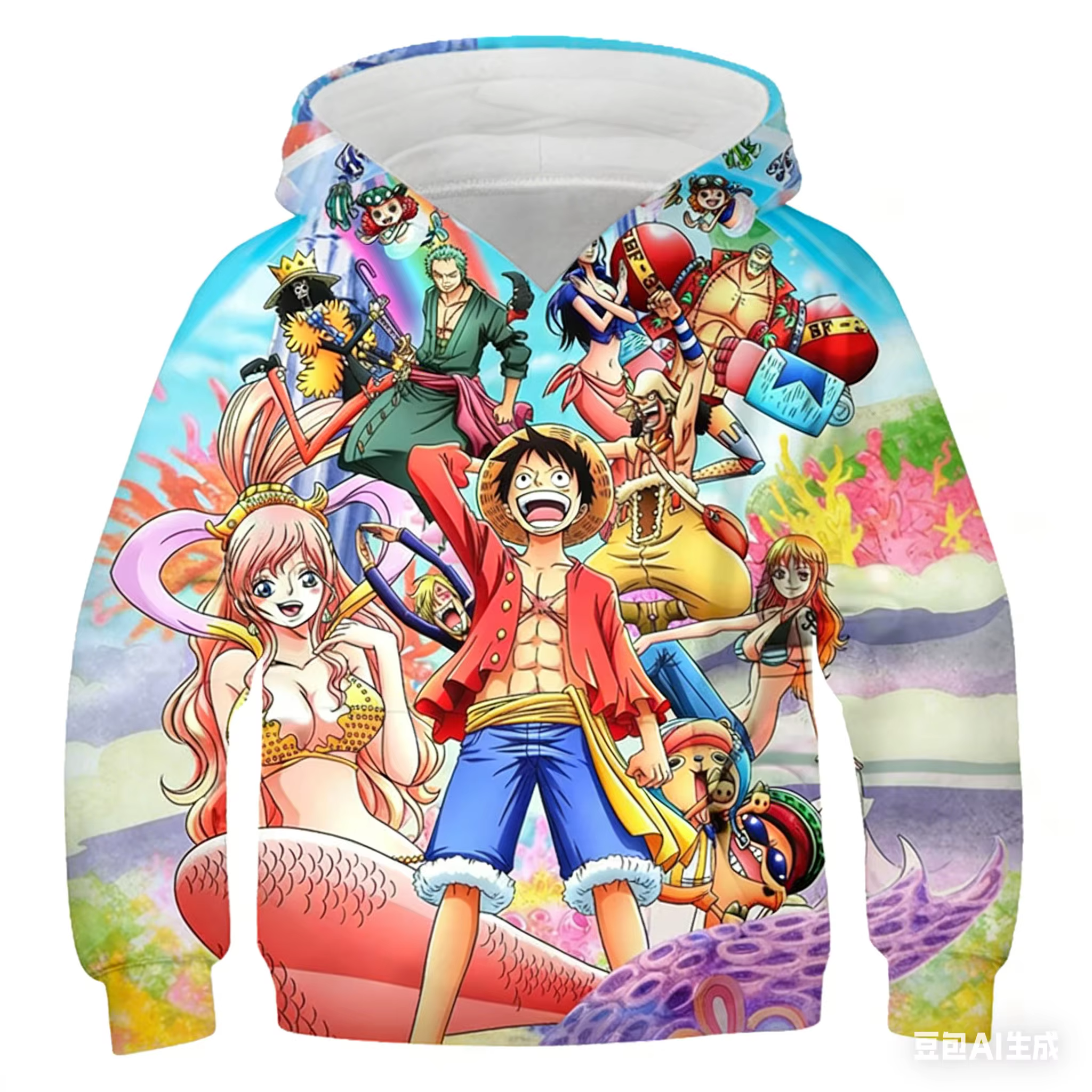 Sweat à capuche une pièce pour hommes et femmes, sweat-shirt pour enfants, vêtements pour hommes, mo