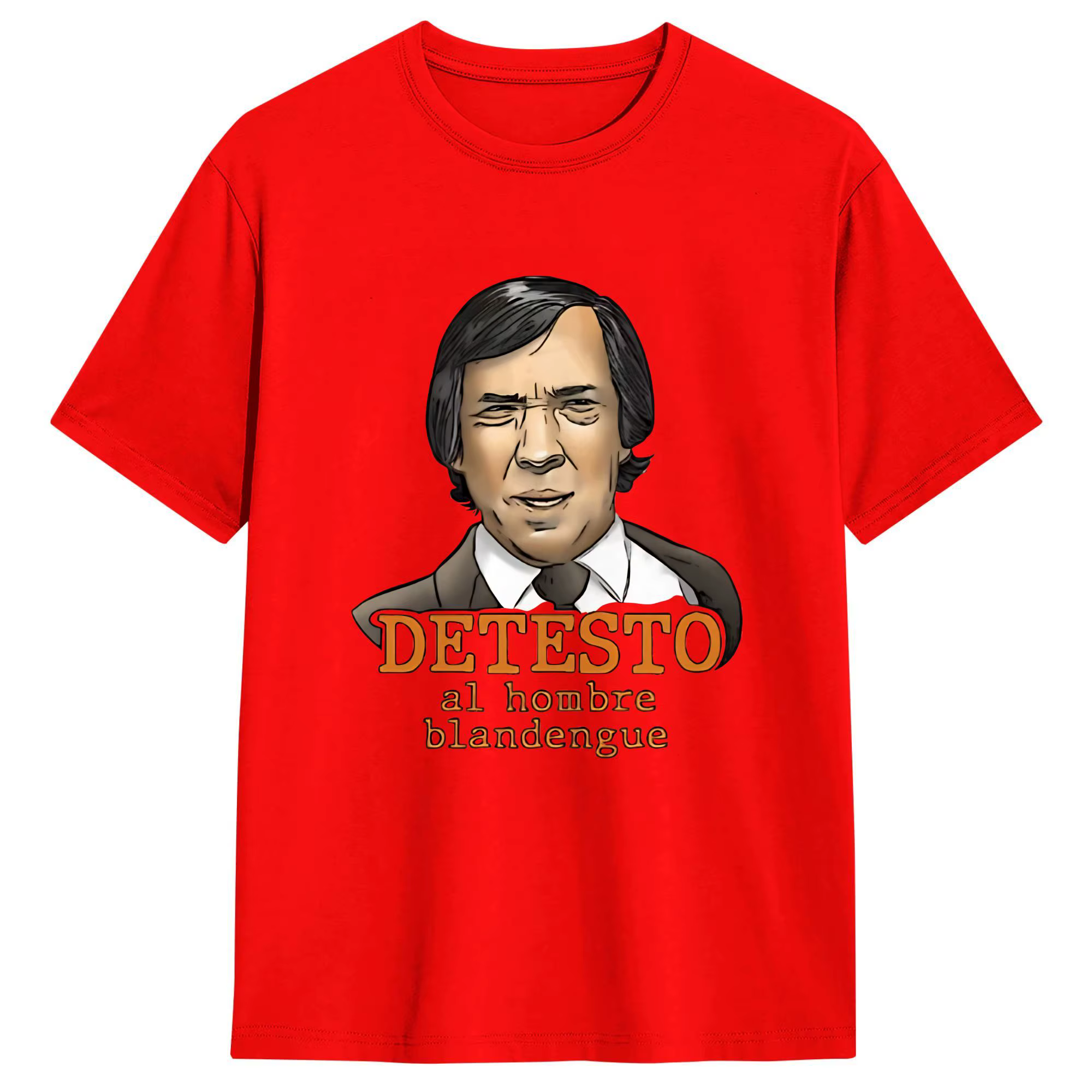 T-shirt Fary El Fary espagnol rétro DETESTO Al Hombre Blandengue, t-shirts vintage d'été en coton po