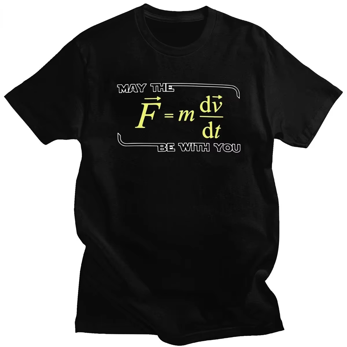 2024 symbole mathématique drôle physique T-shirt unisexe été hauts T-shirt pour hommes à manches cou