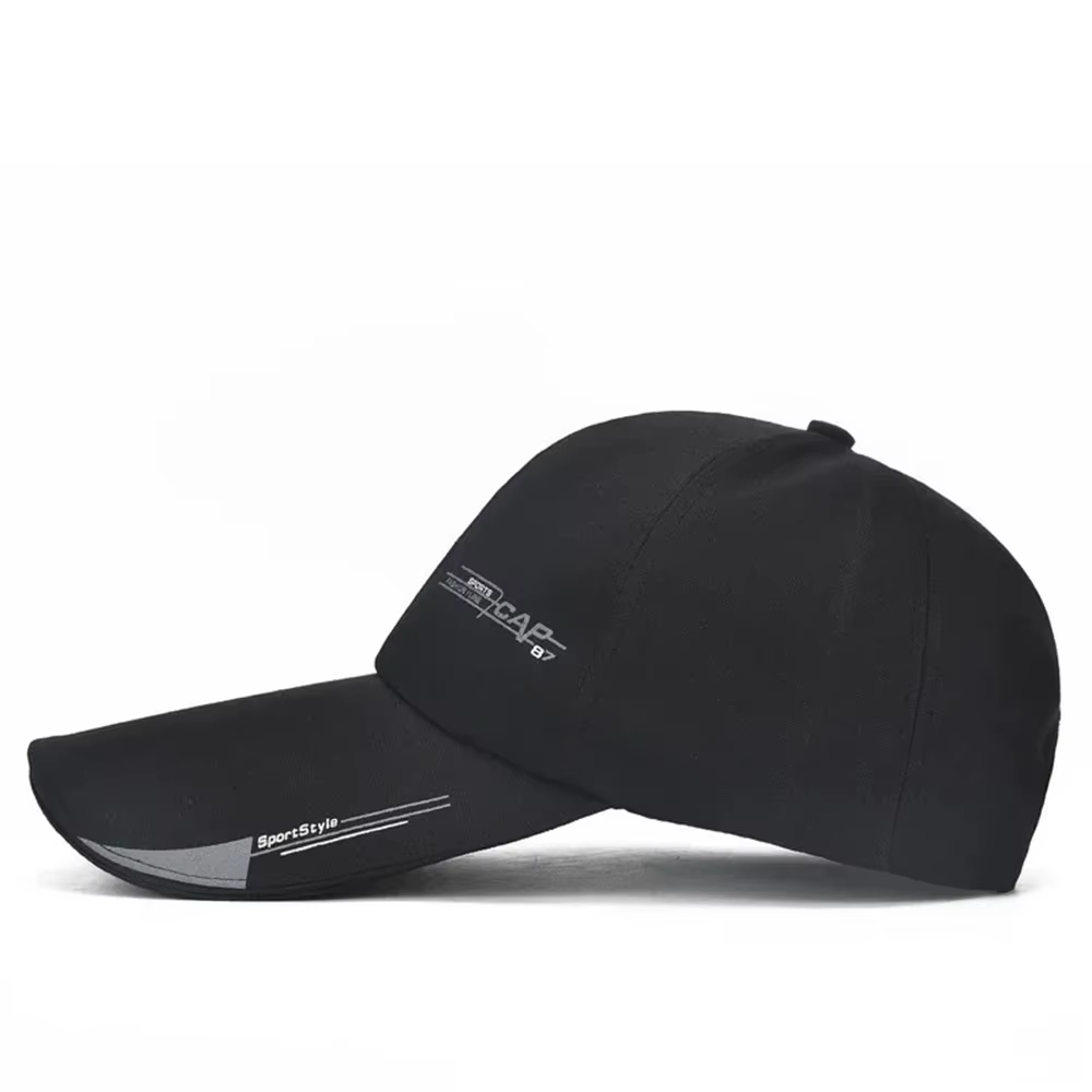 Casquette de sport pour homme, style baseball, pour la pêche et les activités de plein air, avec vis