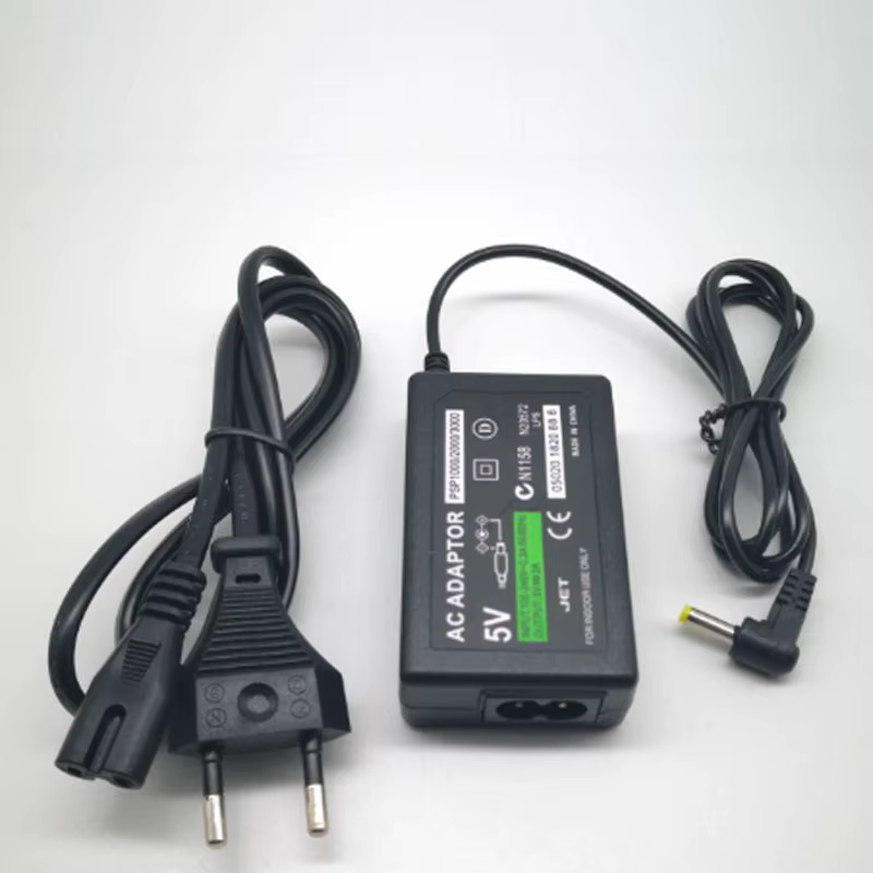 Prise ue US pour PSP 1000 2000 3000, adaptateur secteur, chargeur mural, cordon d'alimentation pour 