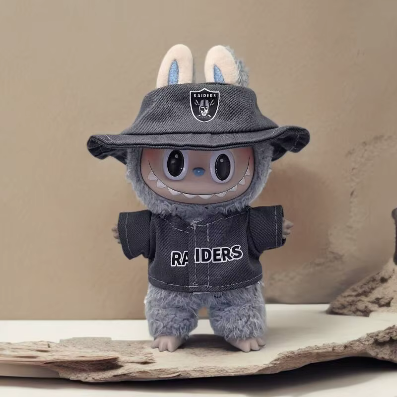 Labubu porte un pendentif, un porte-clés Labubu, des vêtements pour bébé, des pulls streetwear pour 
