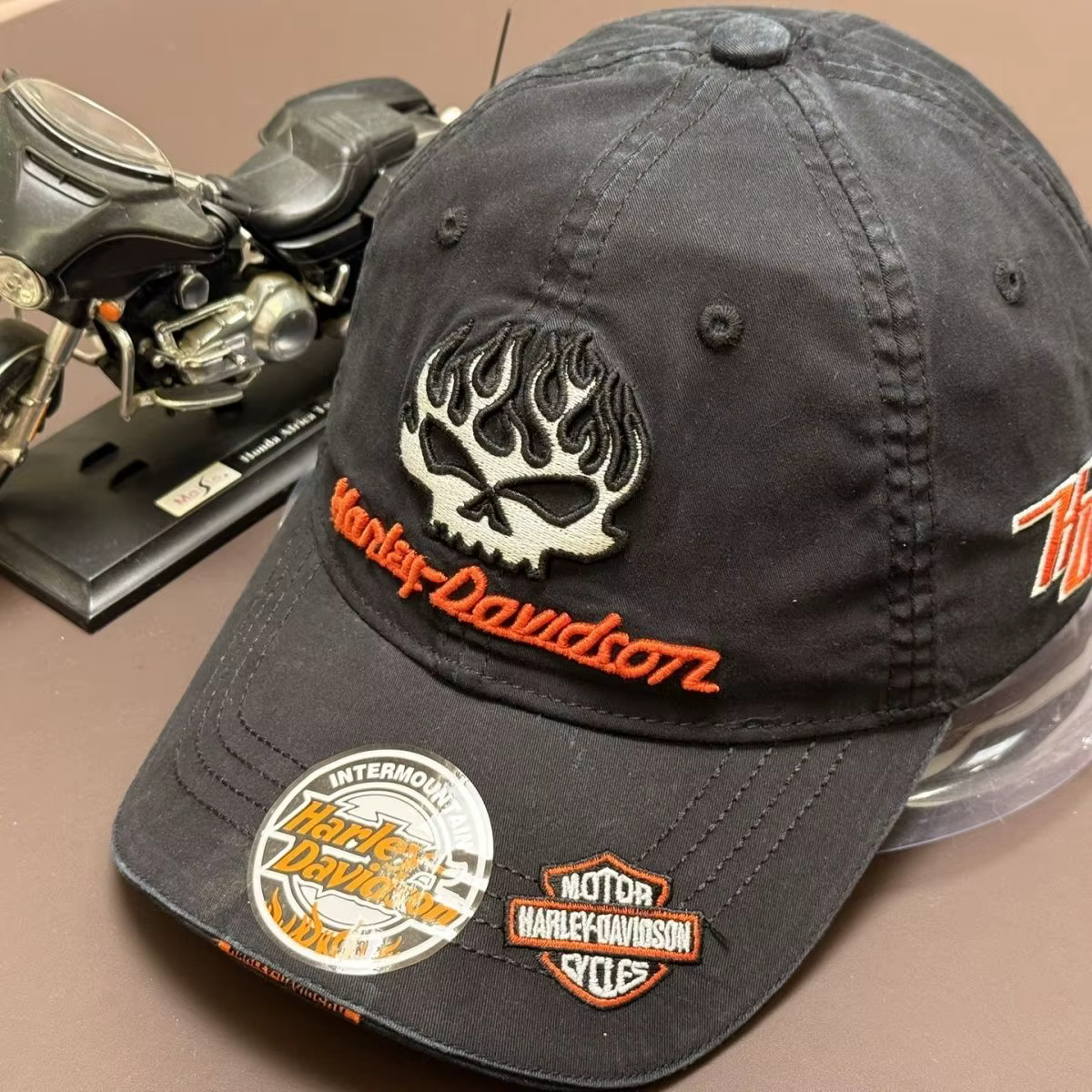 Hiphop brodé Harley - Casquettes de baseball Snapback Trucker Hats Outdoor Davidson - Sports Protect