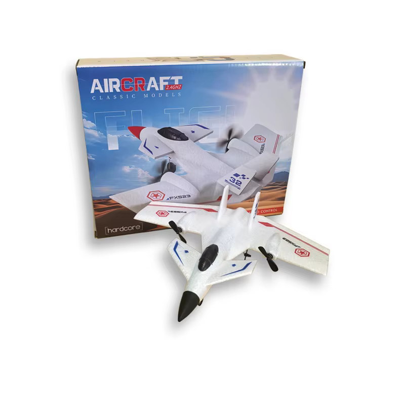 FX523 Avion de chasse F-35 à 2 canaux en matériau EPP avec gyroscope, temps de vol de 10 minutes, di