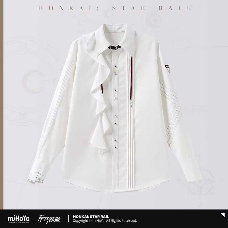 Chemise ample officielle Kafka Honkai: Star Rail officiel MiHoYo Kafka thème Cosplay chemise femme h