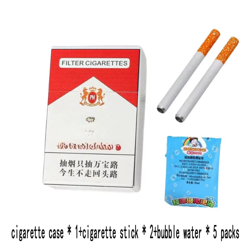 Paquets de cigarettes à bulles, accessoires pour cigarettes, cadeaux de fêtes, paquets de cigarettes