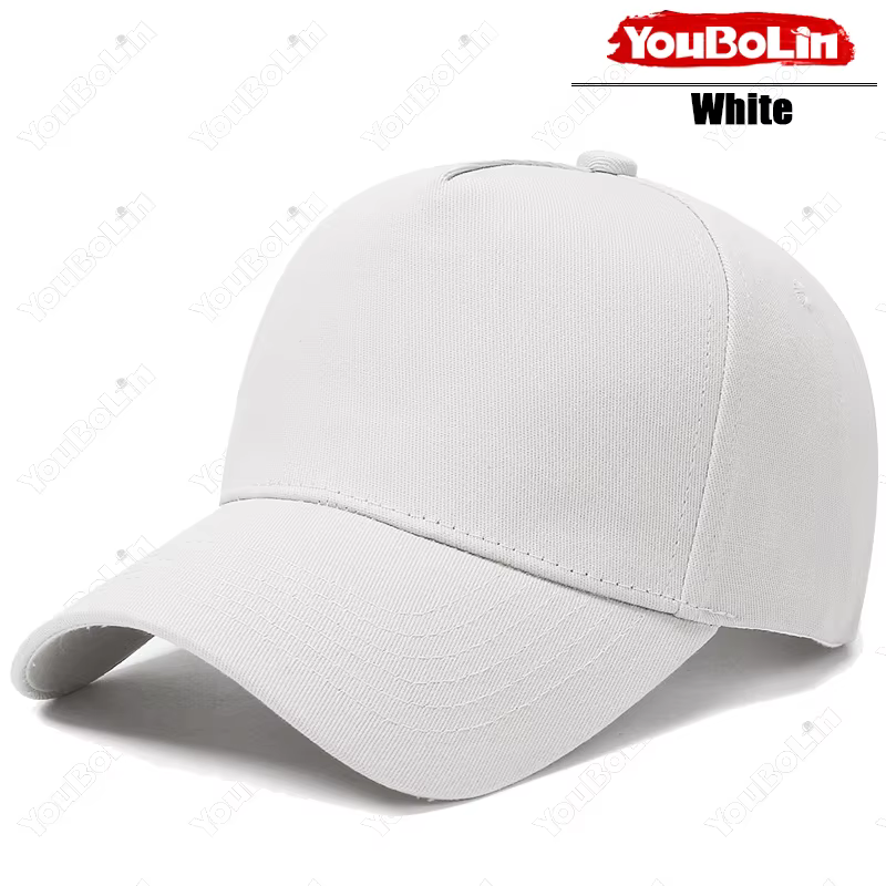 Casquette de baseball de haute qualité en coton uni, style trucker, classique, décontractée, pour le