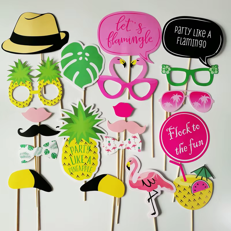 Accessoires de photographie de mariage, Selfies amusants, lunettes à moustache, équipe de mariée et 