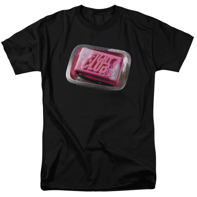 Fight Club affiche de film t-shirts graphiques savon sous licence chemise été Vintage mode unisexe d