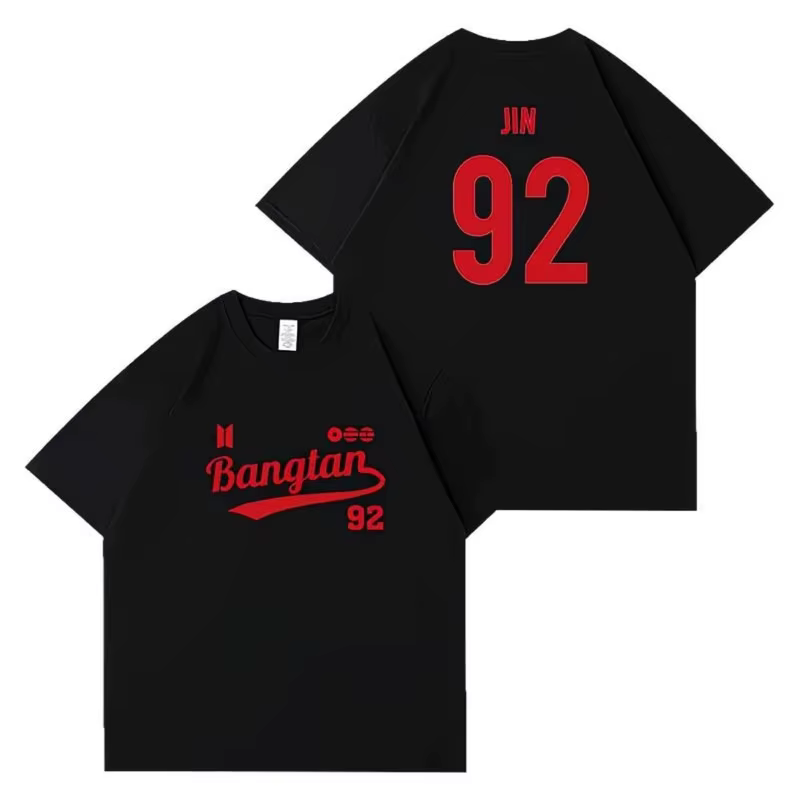 T-shirts de la tournée mondiale des chanteurs 2026, manches courtes, pour femmes et hommes, style st