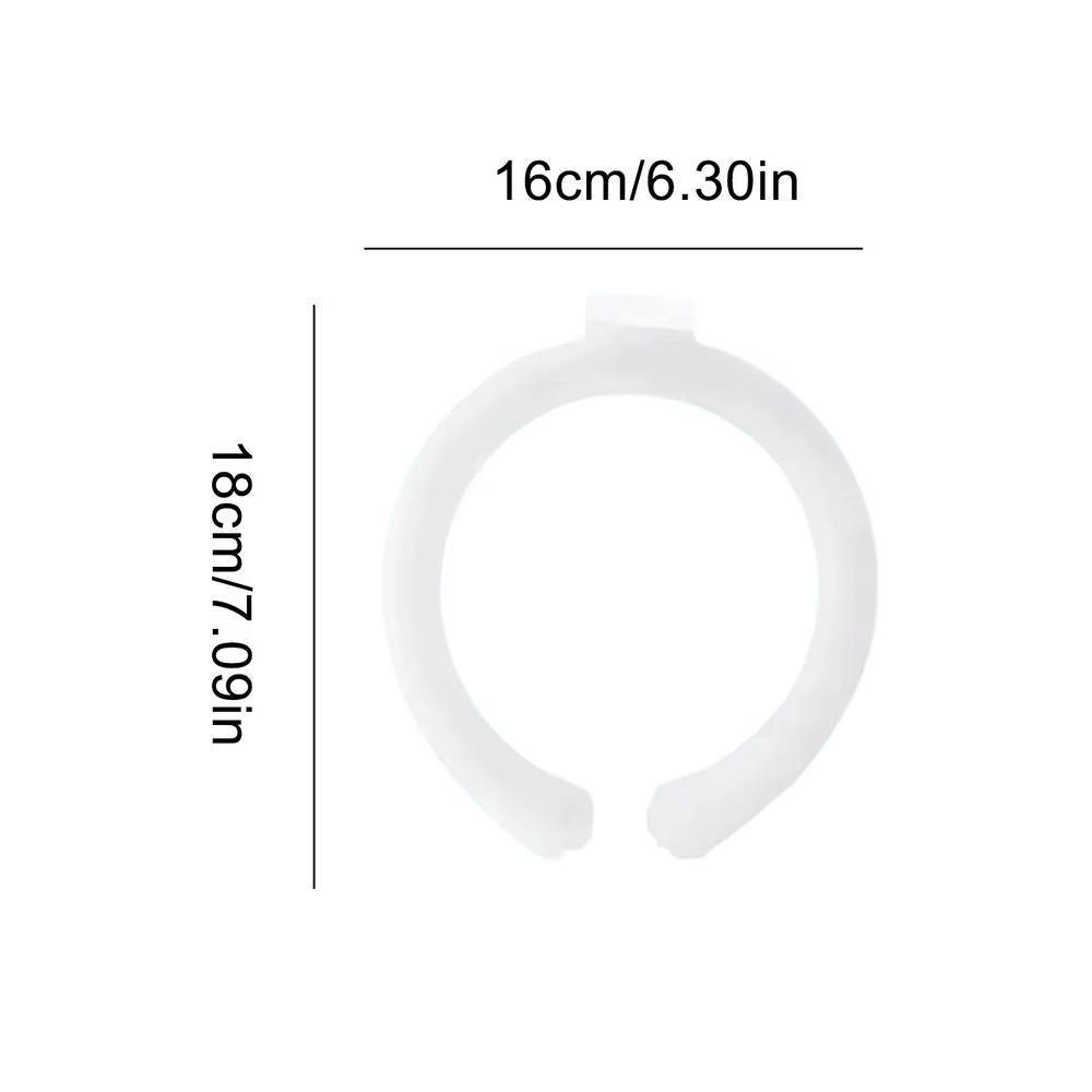 Tube de refroidissement pour le cou isolé, portable et réutilisable, enveloppes rafraîchissantes pou