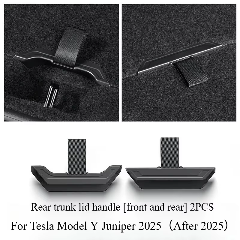 Cordon de serrage pour coffre Tesla Model Y Juniper 2025, poignée de couvercle de coffre, cordon de 