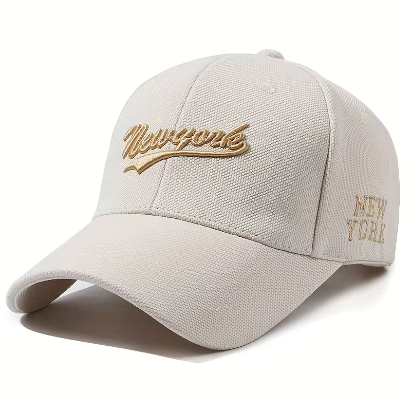 Casquette Snapback Classique Brodé New York pour Hommes et Femmes, Casquette de Baseball pour Sports