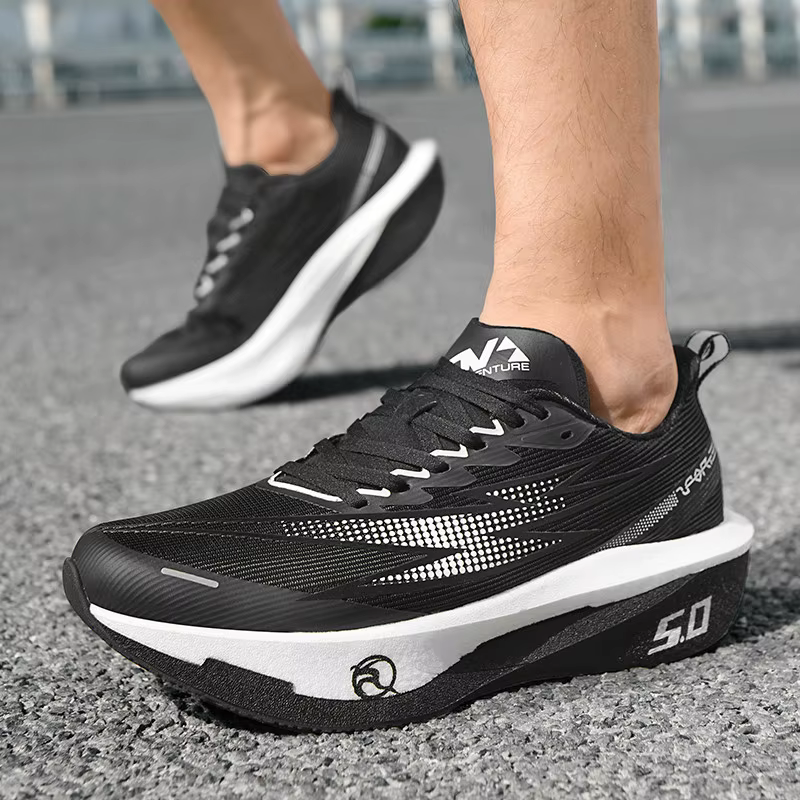 Baskets décontractées pour hommes * plaque de carbone salle de sport étudiant course chaussures de s