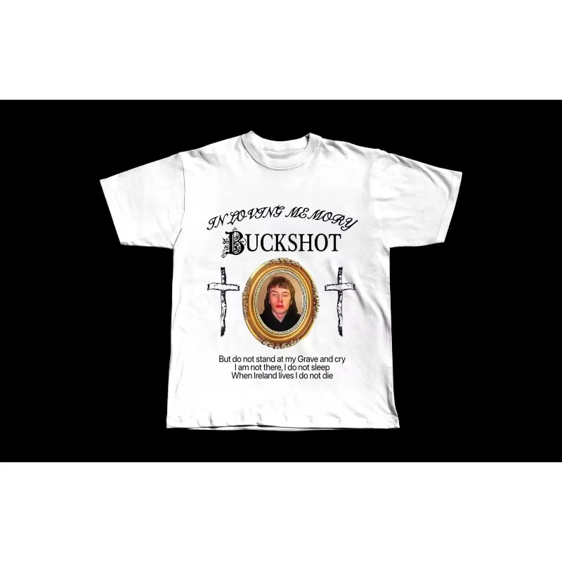 Buckshot Haunted Mound Hauntaholics Loving memory T-shirt vintage lourd de style cimetière