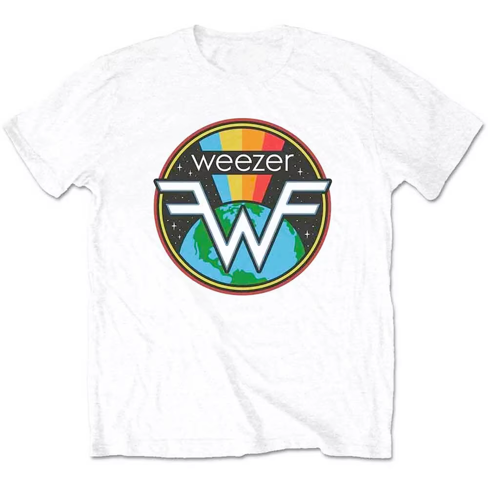 T-shirt Weezer vintage, modèle 1992, pour fans de musique, style punk rock alternatif, streetwear, i