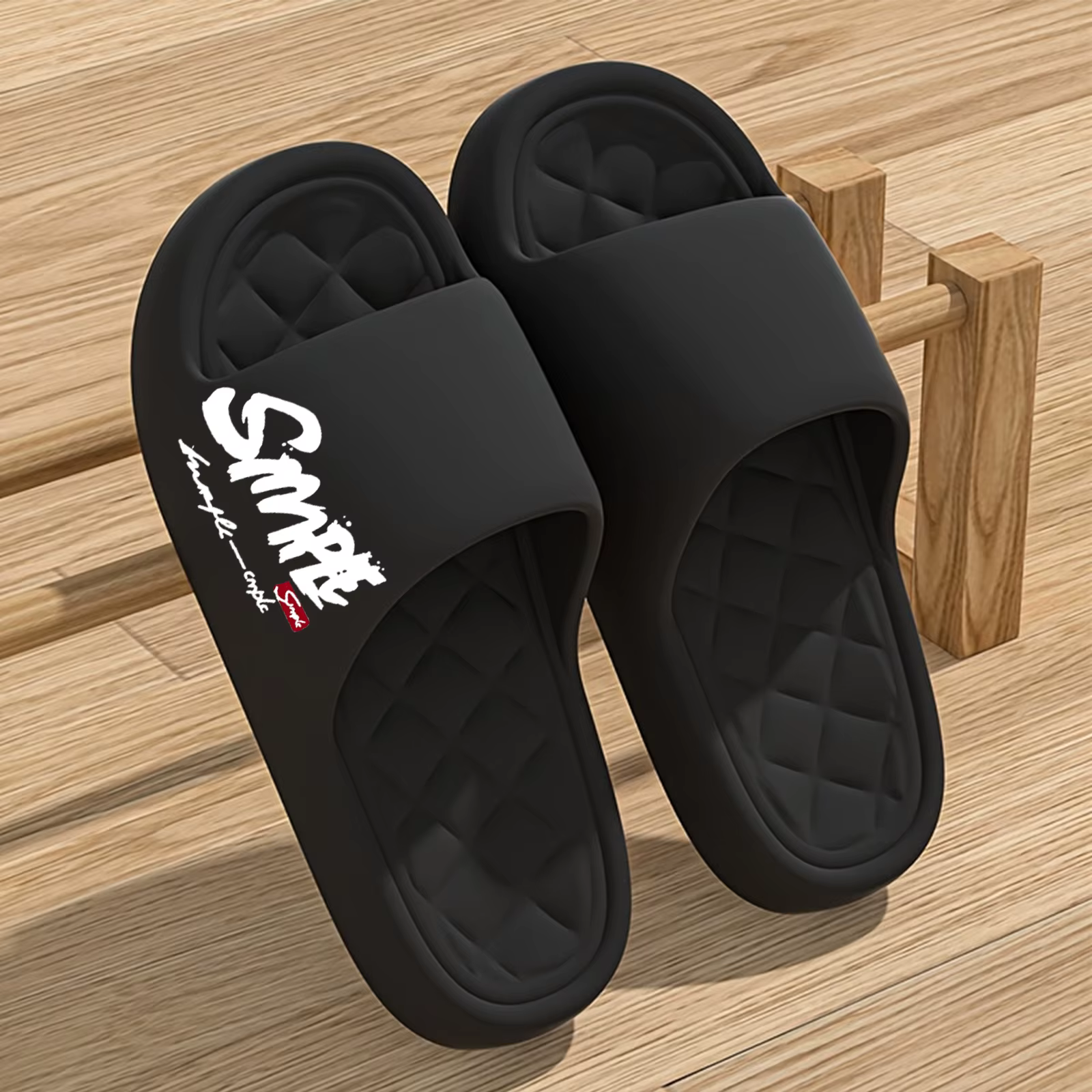 Pantoufles de mode pour hommes quatre saisons, imperméables, antidérapantes, décontractées, douces, 