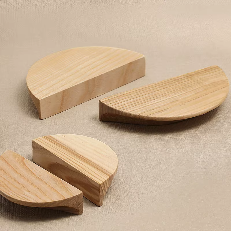 Poignées de rangement pour armoires de cuisine en bois - Accessoires de quincaillerie pour tiroirs d