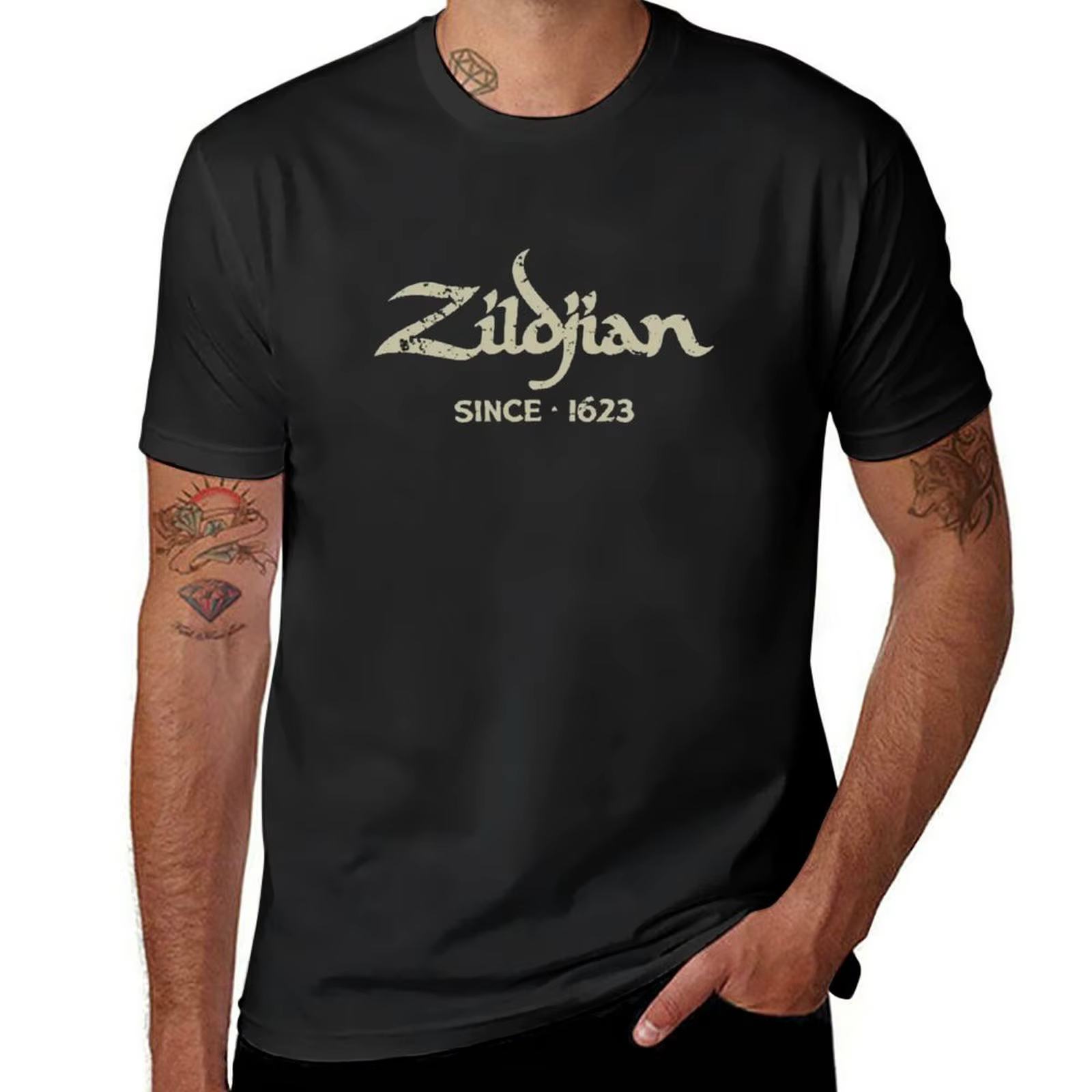 ZilCyclination Ian-T-shirt uni surdimensionné pour hommes, imprimé animal pour garçons, vêtements mi