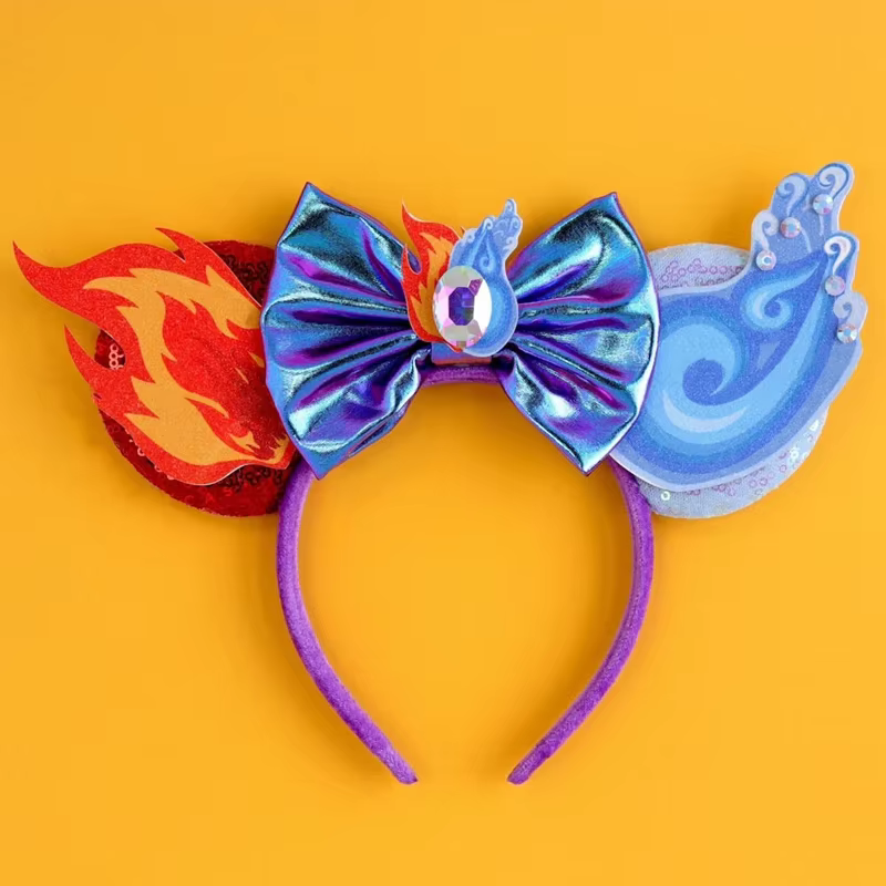 Disney La Belle et la Bête bandeaux pour filles Belle cheveux accessoires femmes enchanté Rose oreil