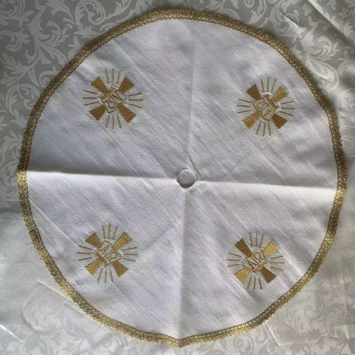 Nappe d'autel pour calice de l'Église chrétienne, nappe de sainte consécration, voile de calice, nap
