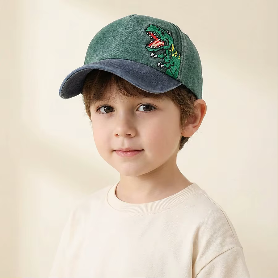 Casquettes de baseball pour enfants - Garçons et filles, casquettes de baseball souples en coton à c