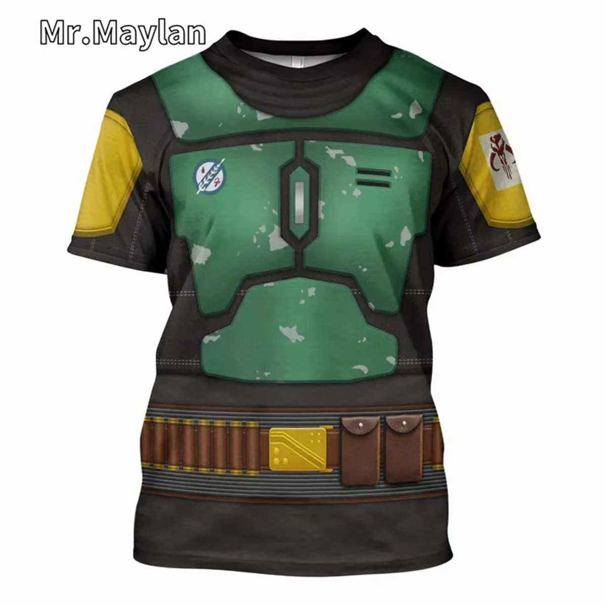 Dark vador cosplay costume 3d t-shirt entièrement imprimé chemise masculine nouvelle mode chemise à 