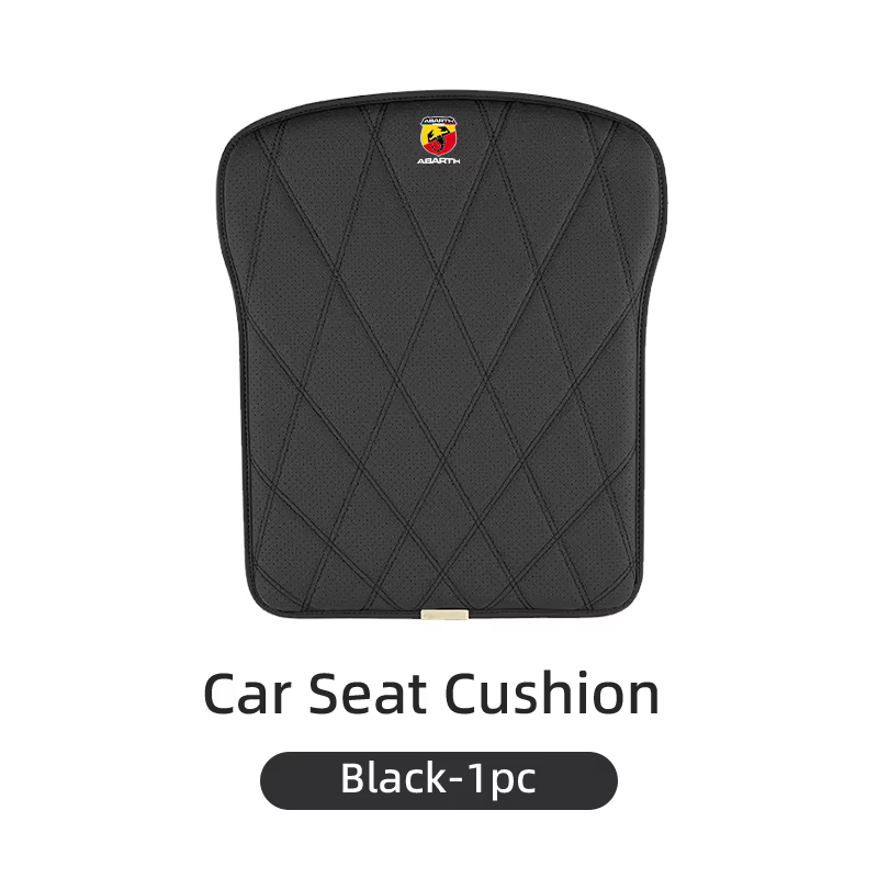 Housse de siège de voiture, coussin de protection avant et arrière, accessoires pour FIAT Abarth 500