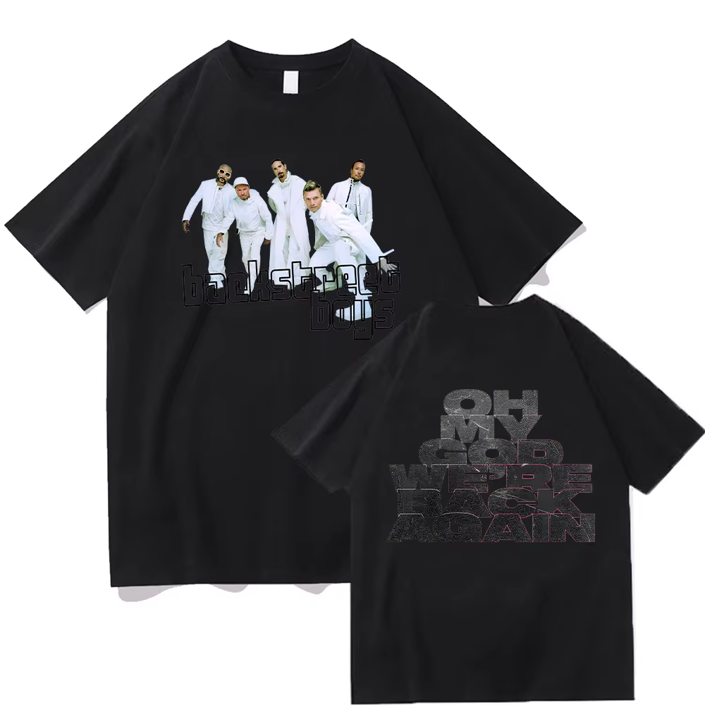 Nous devons encore t-shirt groupe populaire Backstreet garçons t-shirts hommes femmes mode t-shirt H