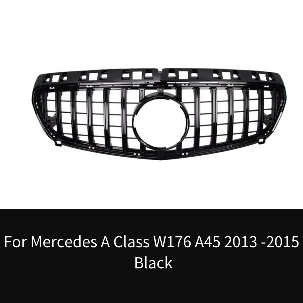 Pour Mercedes-Benz Classe A W176 2013-2015 A180 A200 A220 A250 A260 A45 : Grille de radiateur avant 