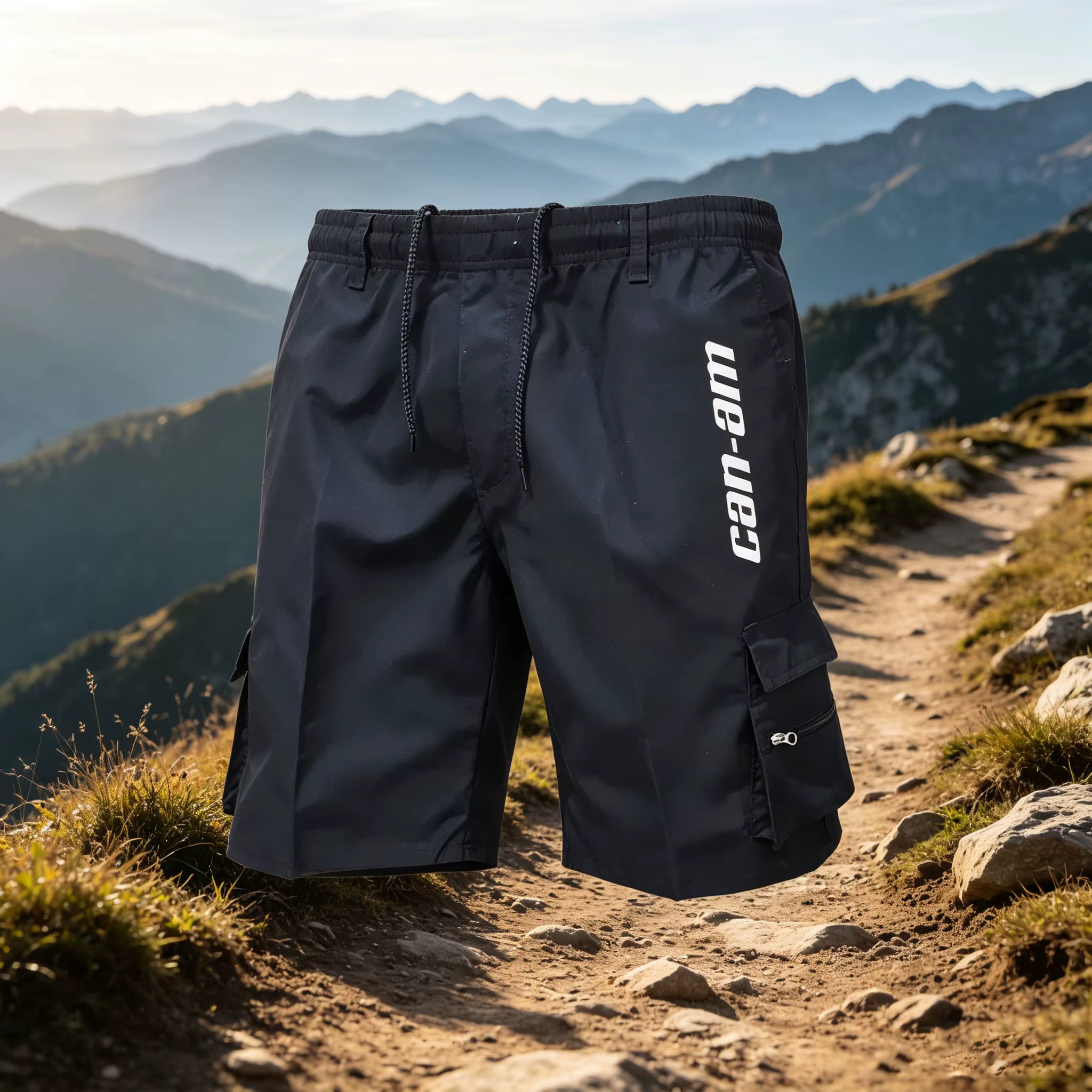 Shorts Can-Am, shorts cargo pour hommes, shorts de randonnée, shorts d'alpinisme, shorts à séchage r