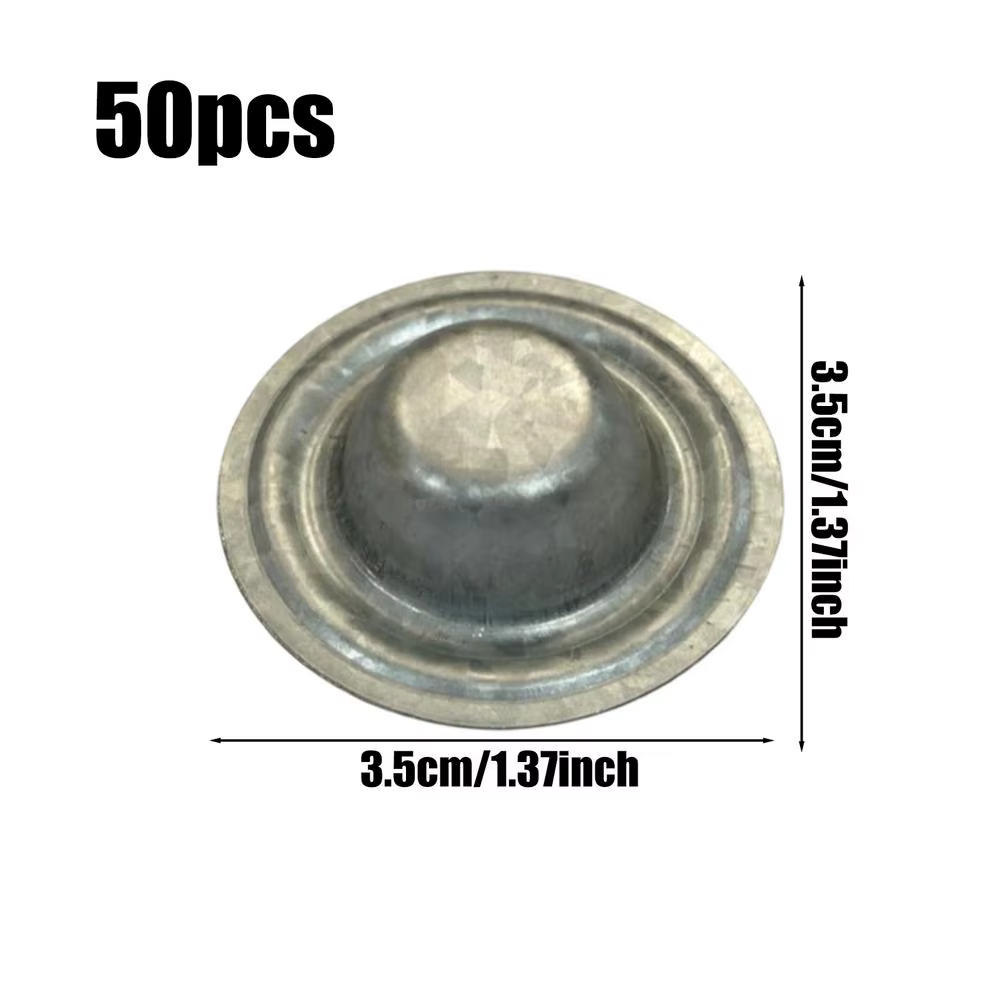 Capuchons de protection pour vis de toiture en métal, 50 pièces, fournitures de toiture, pour propri