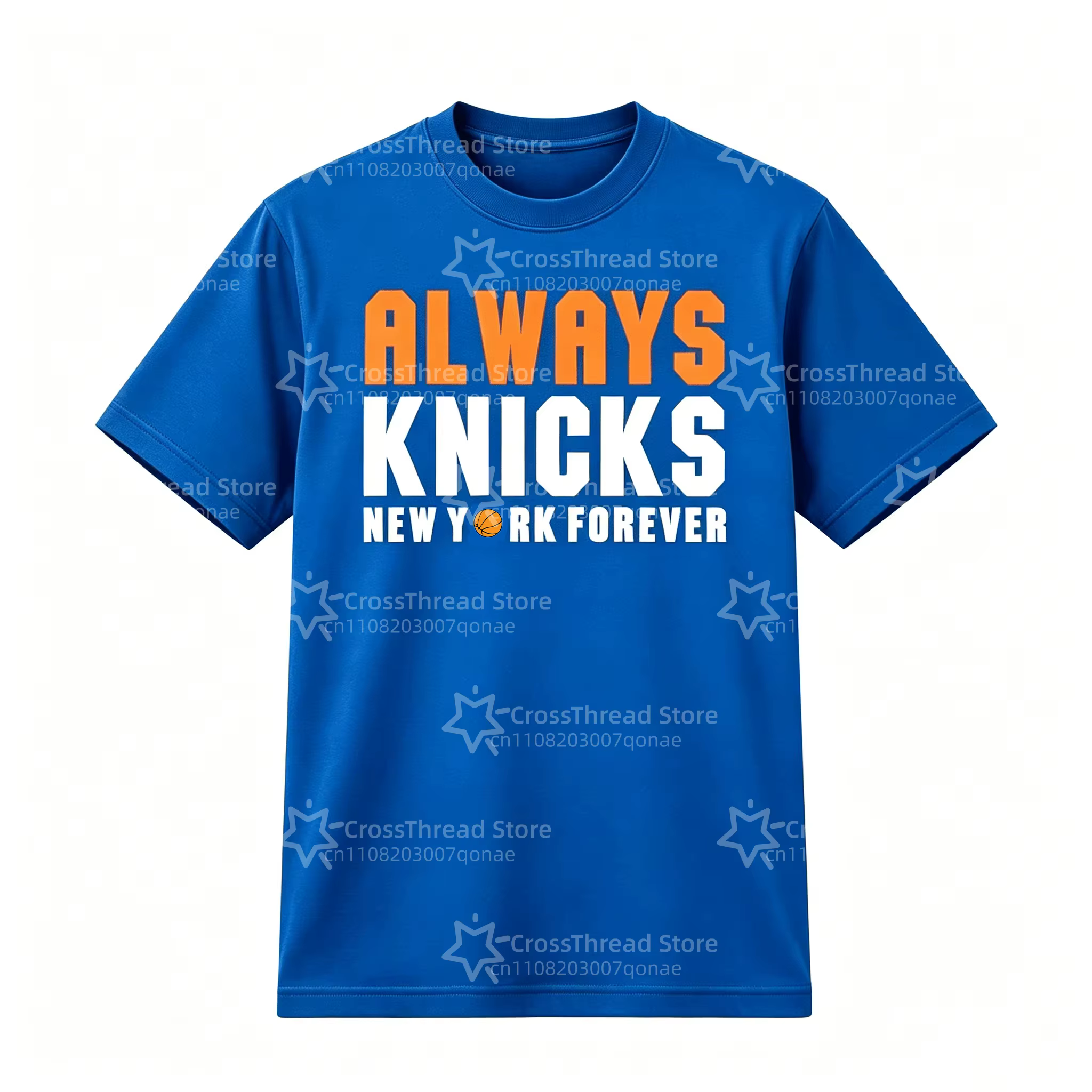 T-shirt unisexe pour hommes et femmes, vêtements Streetwear, pull-over ample, merchandising des Knic