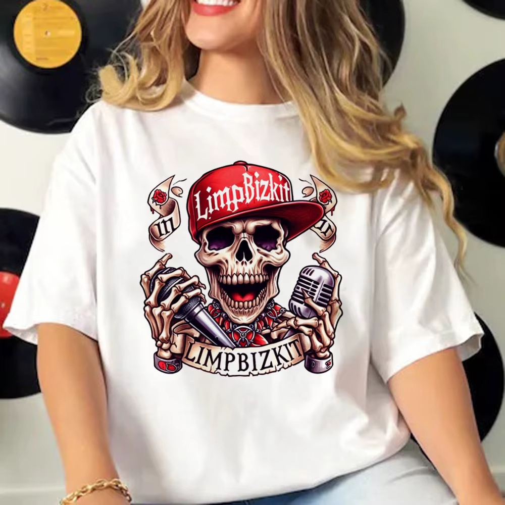 Limp Ives-T-shirt femme, humoristique, estival et comique, styliste, vêtements y2k