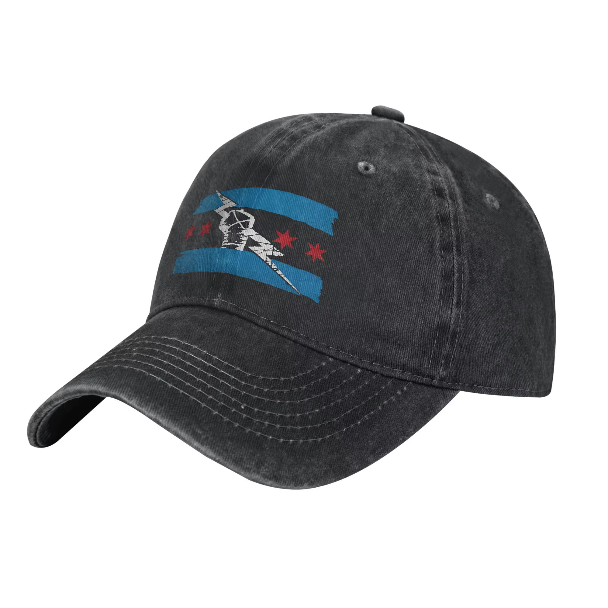 CM Punk survivant série hommes femmes casquettes de Baseball en coton en détresse chapeaux casquette