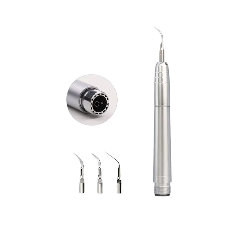 Kit de détartreur dentaire vétérinaire – Dissolvant de tartre pneumatique, 0-8000 Hz, autoclavable, 