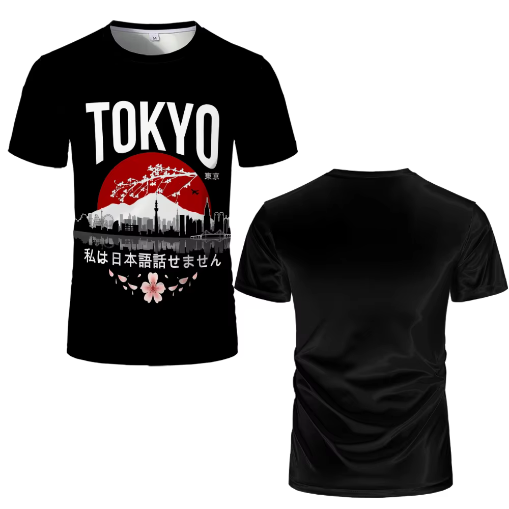 T-shirt graphique Ukiyoe japonais Samurai Cat, imprimé 3D sur toute la surface, respirant, Streetwea