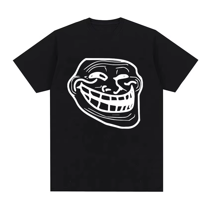 T-shirts en coton à manches courtes pour hommes et femmes, avec des mèmes amusants, style rétro, vis