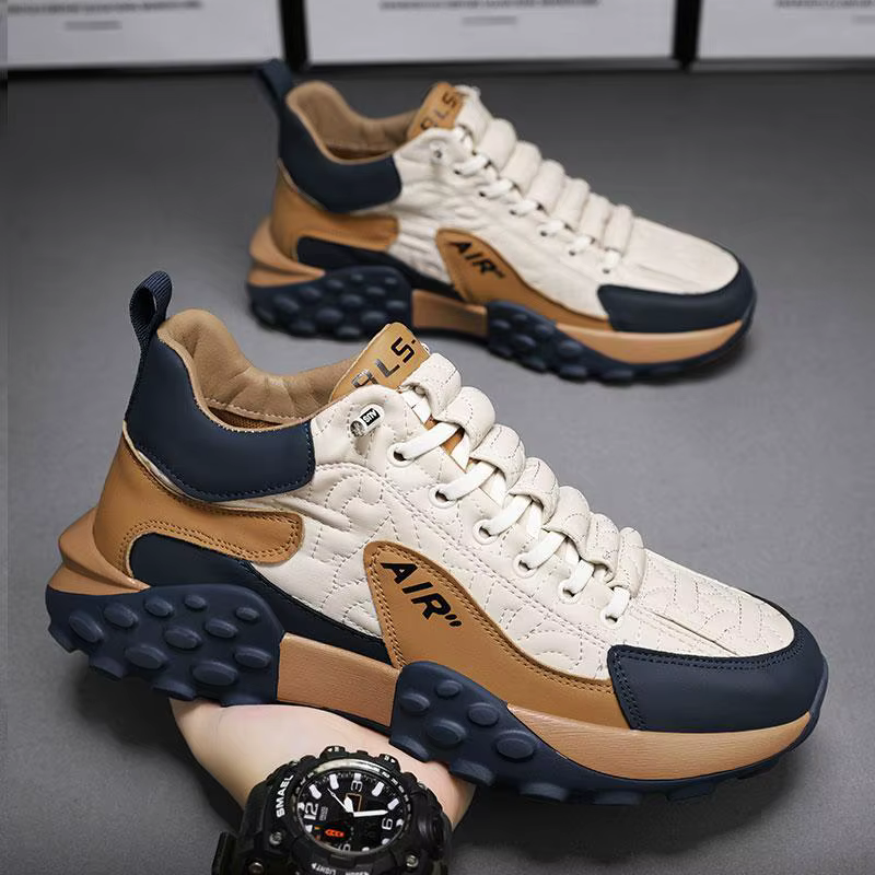 Hommes chaussures Air transfrontalier plate-forme en caoutchouc hommes Sneaker été hommes baskets an