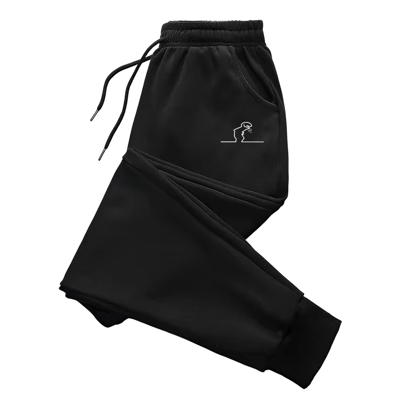 Pantalon de survêtement imprimé pour homme – Décontracté, sport, jogging, entraînement, course quoti