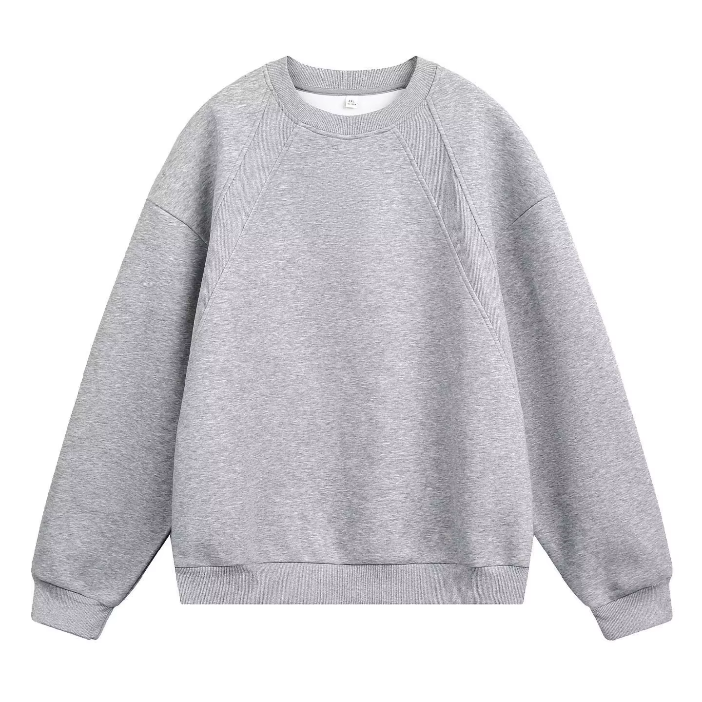 Pull sans capuche pour homme, printemps et automne, décontracté, col rond, manches longues, t-shirt 
