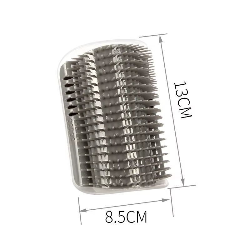 Brosse de Massage pour chat, grattage d'angle, épilation, beauté propre, peigne à gratter amovible p